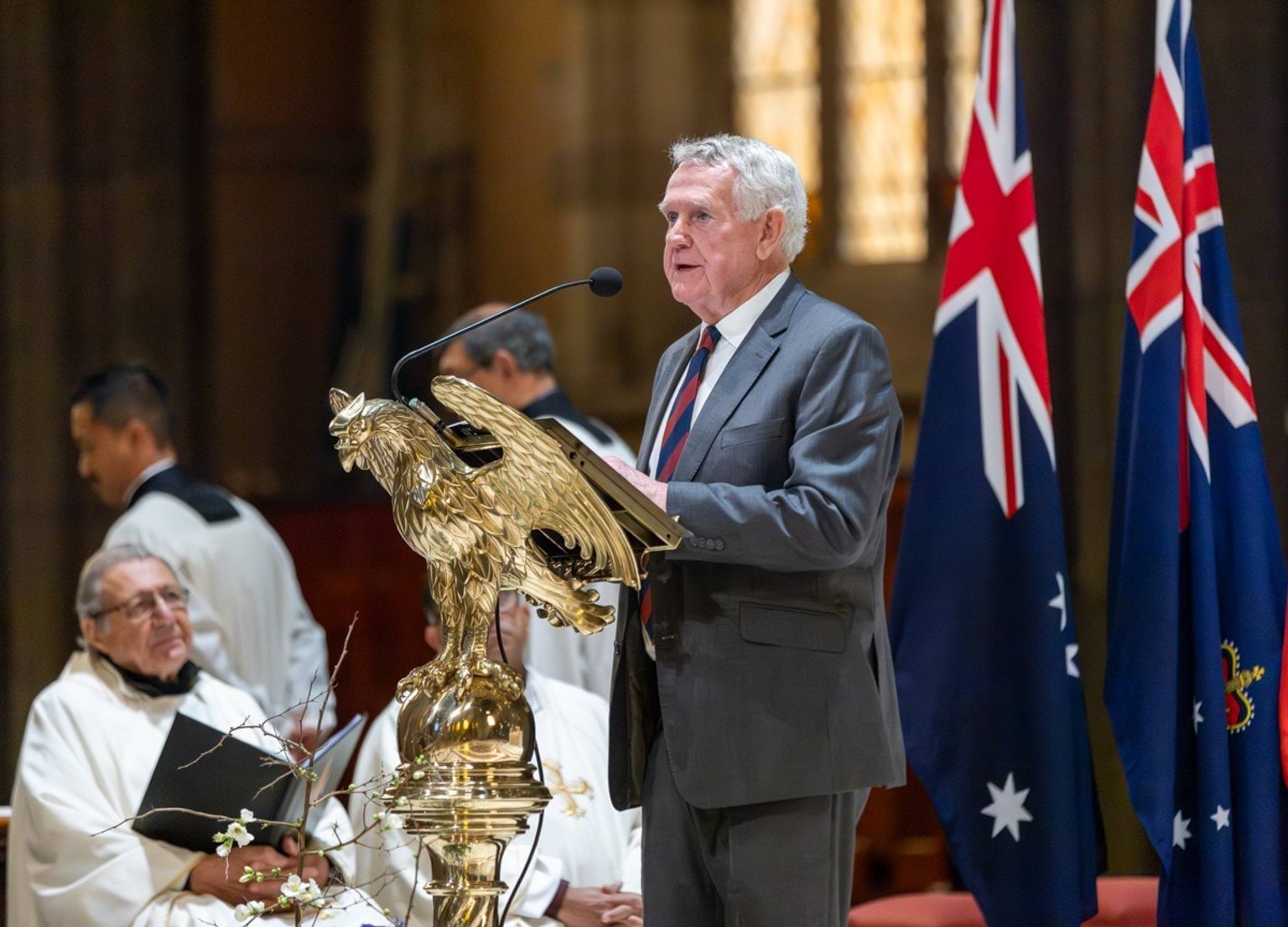 State Funeral Service for The Hon Brian Dixon - The Hon Ray Groom AO