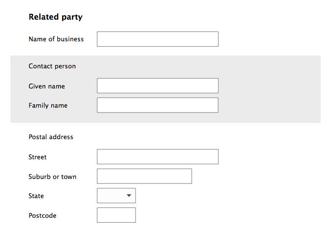 Form design: Move the form spine further to the left and reduce the width of the field label column