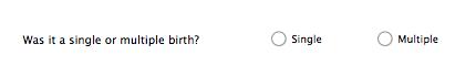 Form design: Don't set radio buttons horizontally