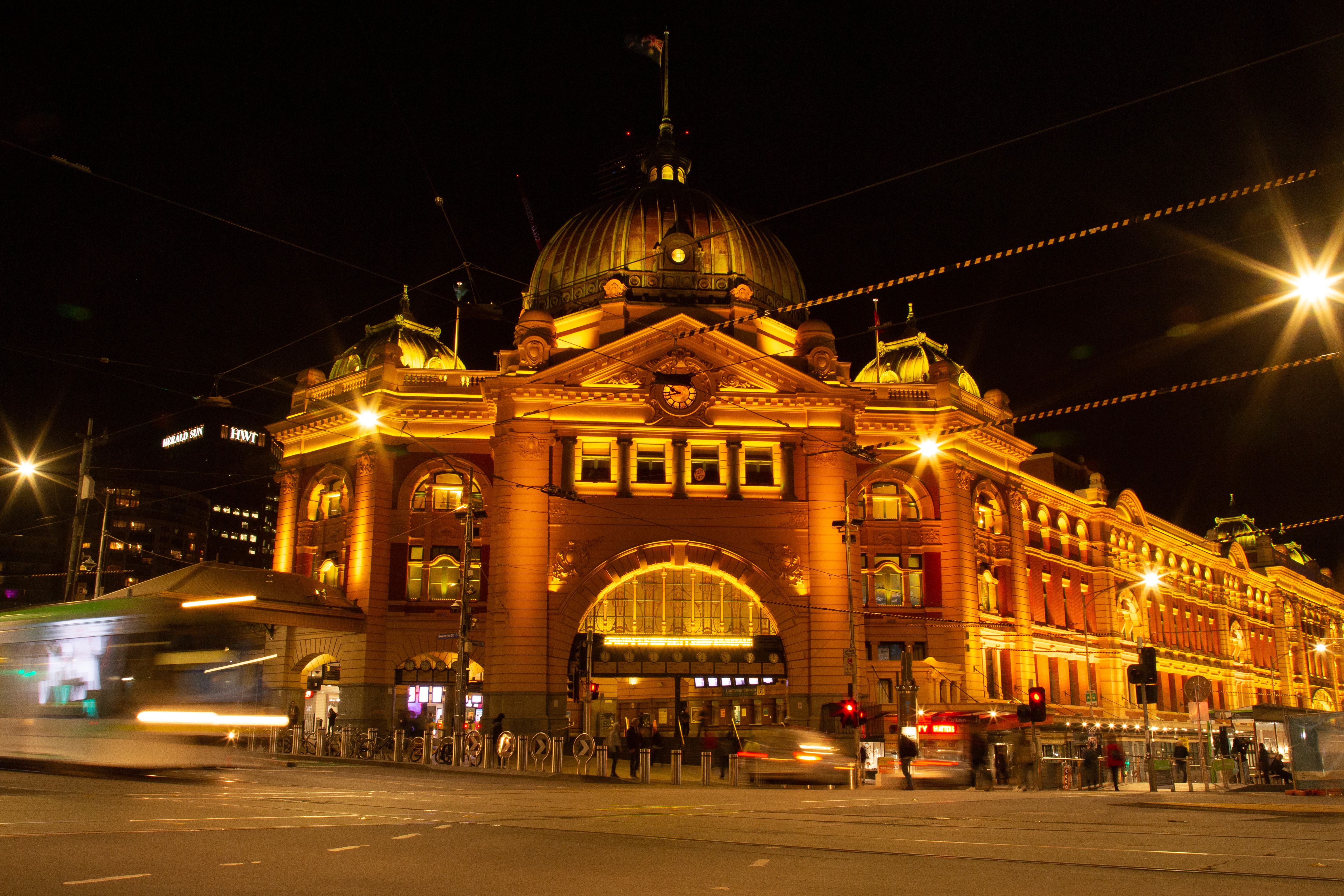 Guru Nanak 550th birthday anniversary celebrations Flinders Station