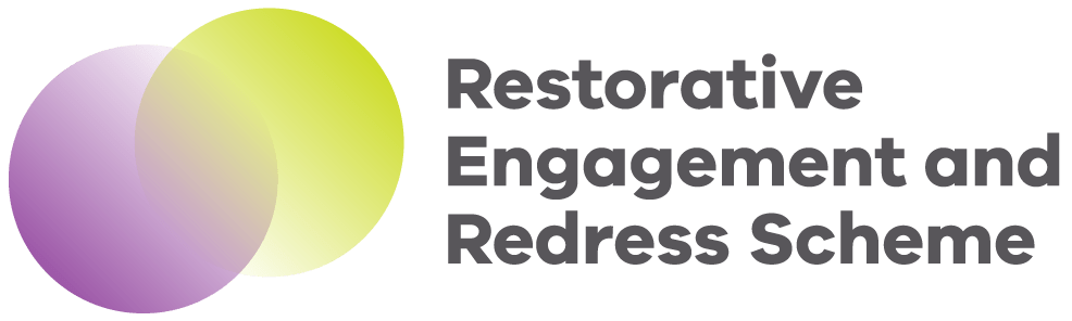 Restorative Engagement and Redress Scheme logo