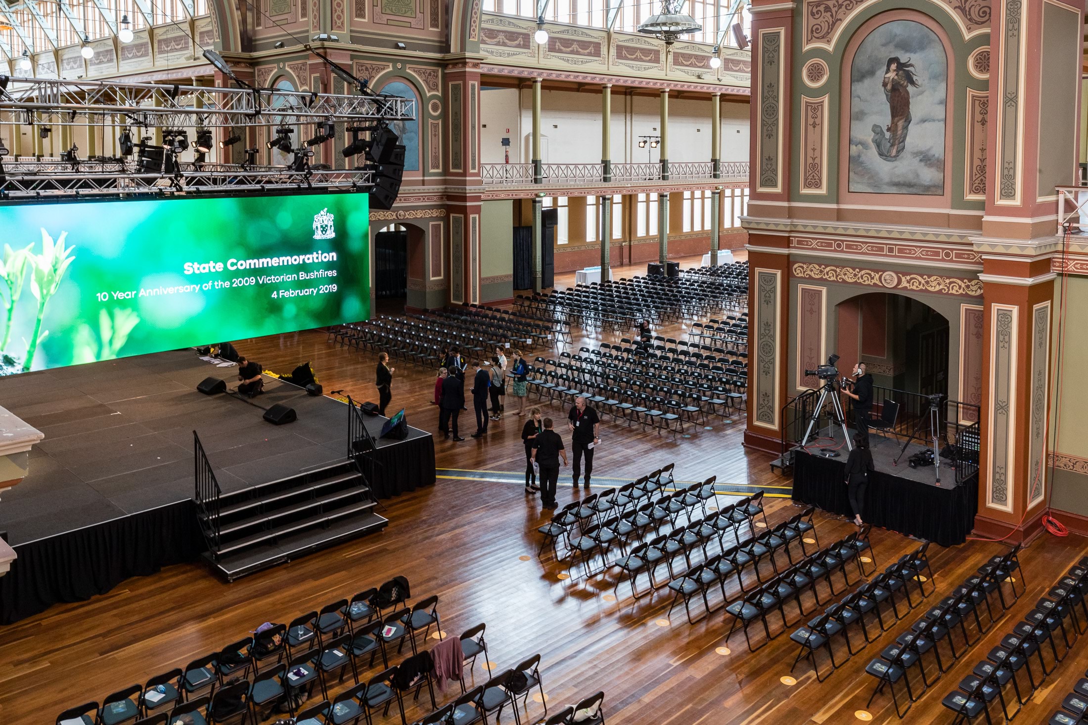 Bushfire Commemoration 2019 - The Royal Exhibition Building