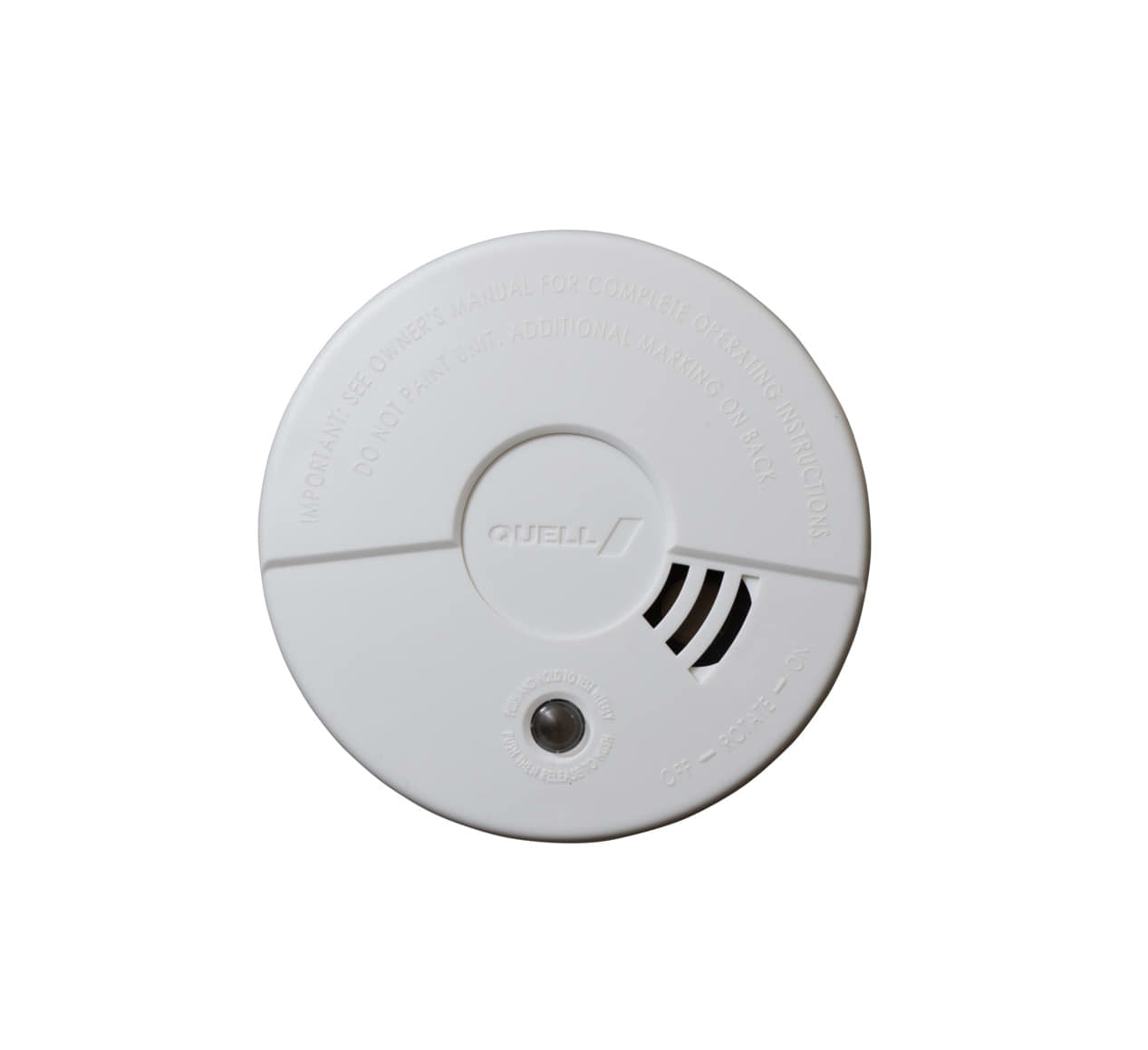 a smoke alarm