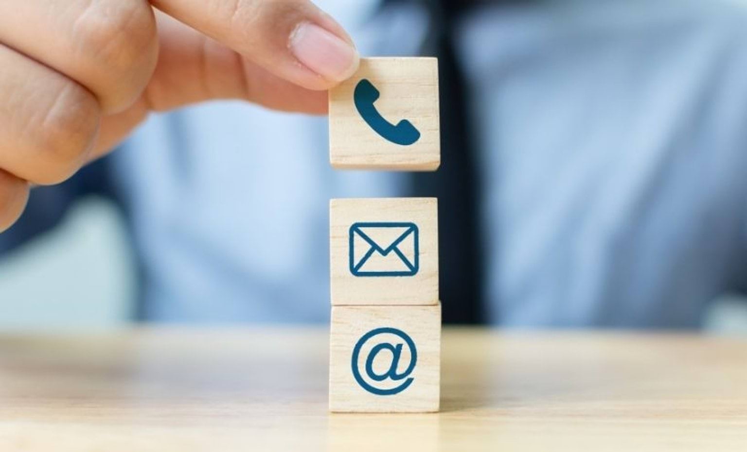 Contact Housing Register - phone, email, website icons Contact Housing Register - phone, email, website icons