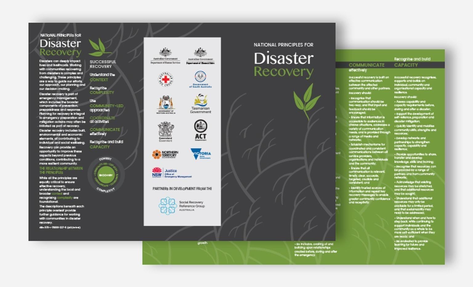 National Principles for Disaster Recovery