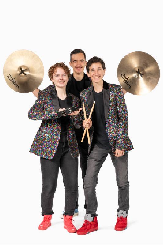 Grace James, Brandon Klewinghaus Schafer & Daniel Harrison (Percussion)