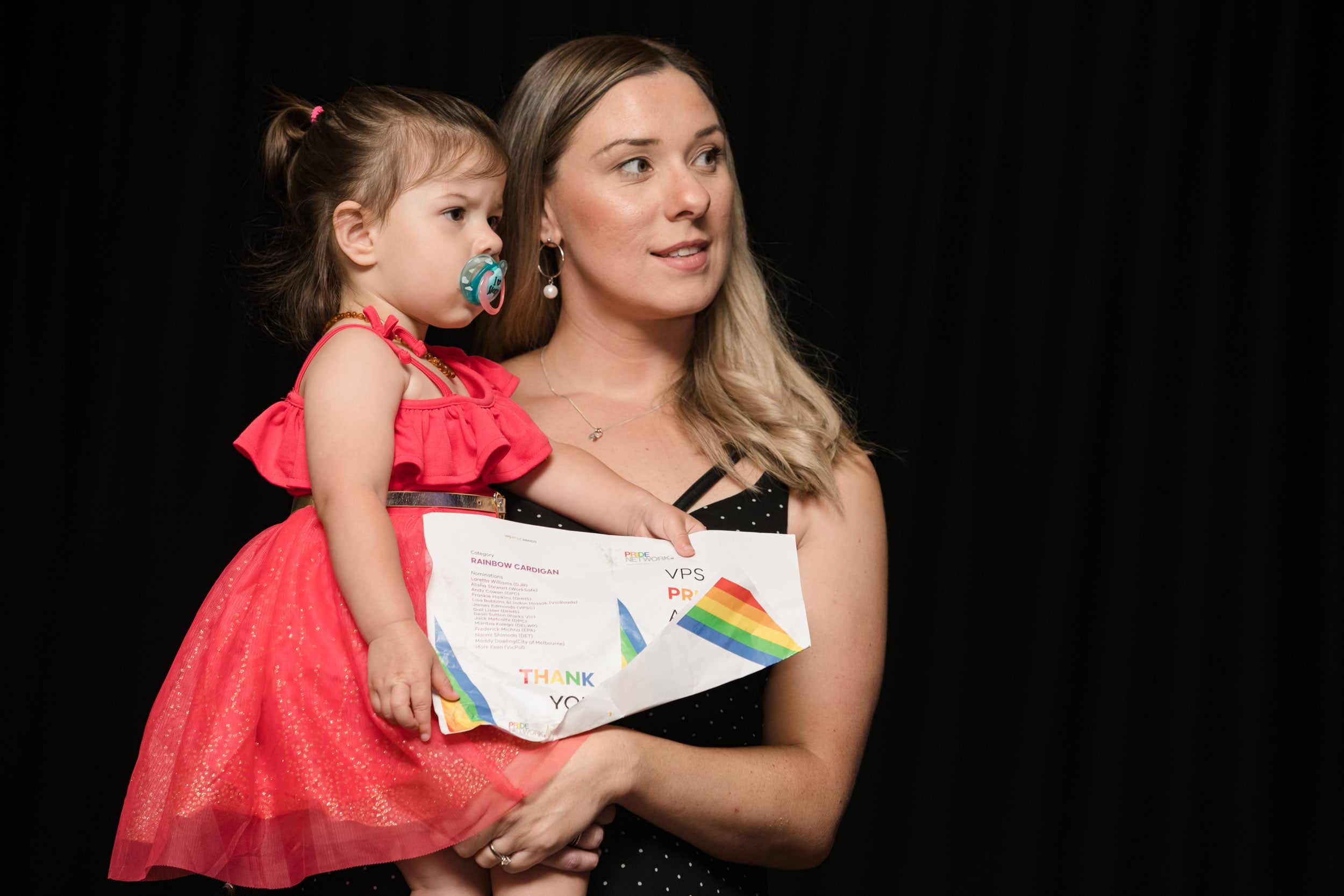 People celebrating the 2018 VPS LGBTIQ+ Pride Awards