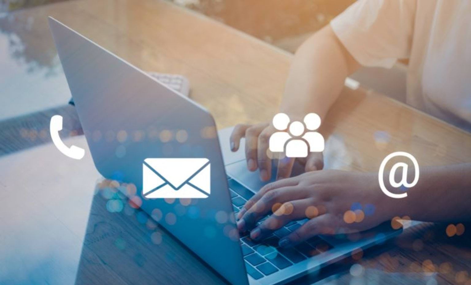 Person using laptop Person using laptop