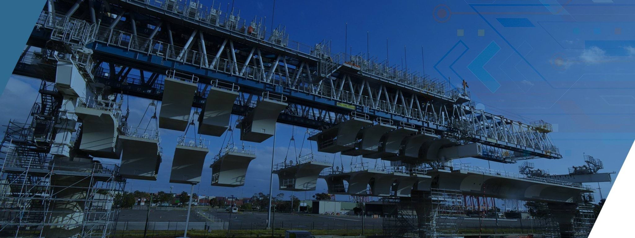 Elevated construction site Elevated construction site