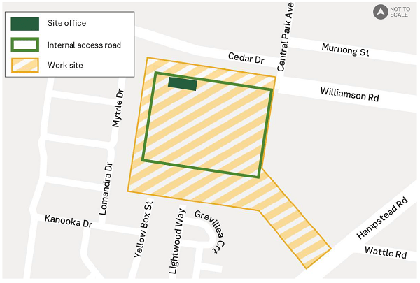 Next Gen Trams site establishment and early works