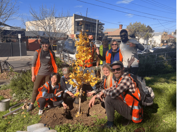 DTP staff at Volunteer's Day