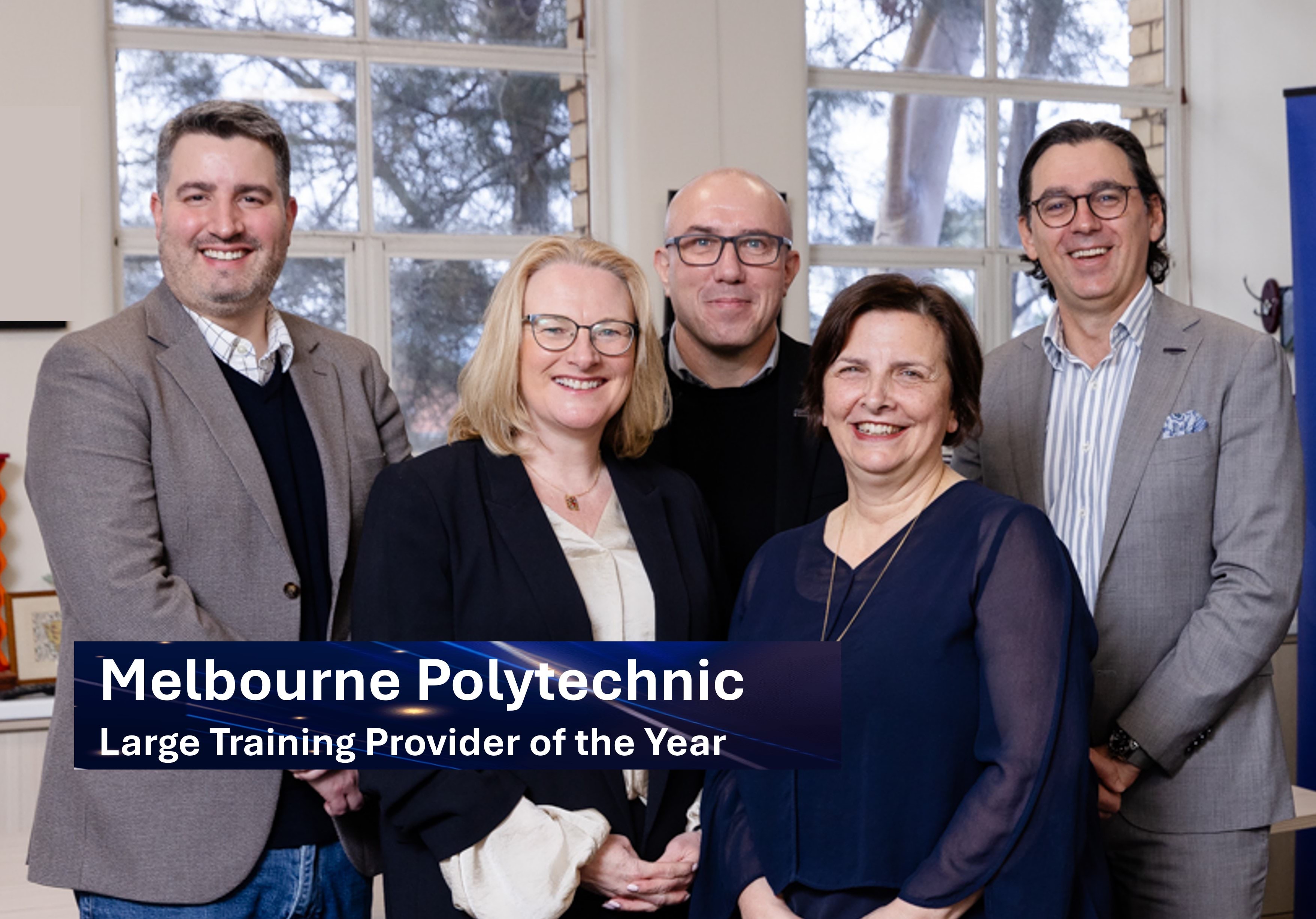 Staff from Melbourne Polytechnic