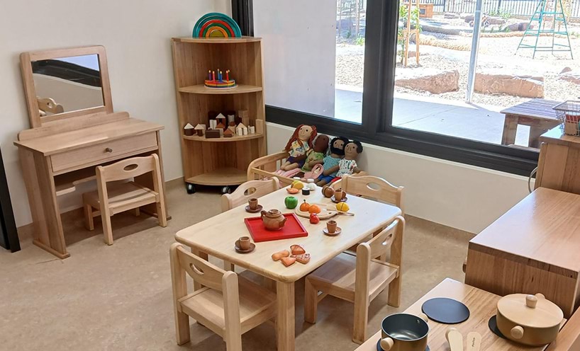 New early learning centre room.