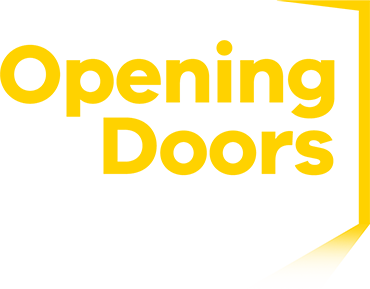 Opening doors logo