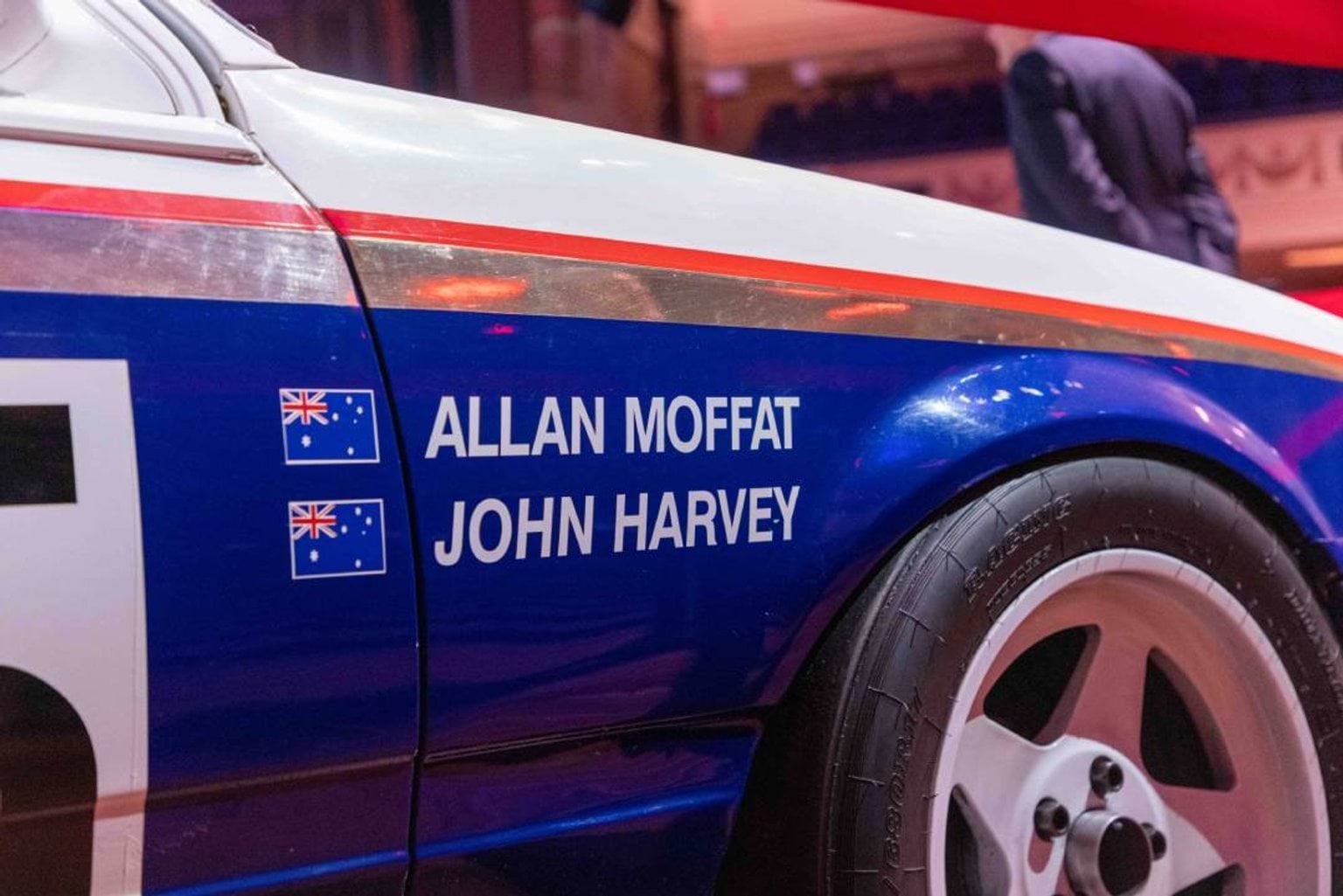 Holden VL Commodore driven by Allan Moffat OBE and John Harvey
