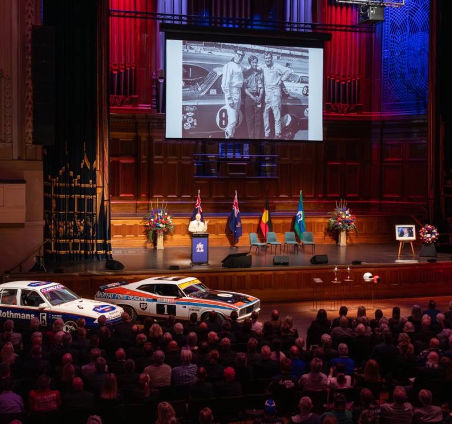 Allan Moffat OBE State Memorial Service introduction