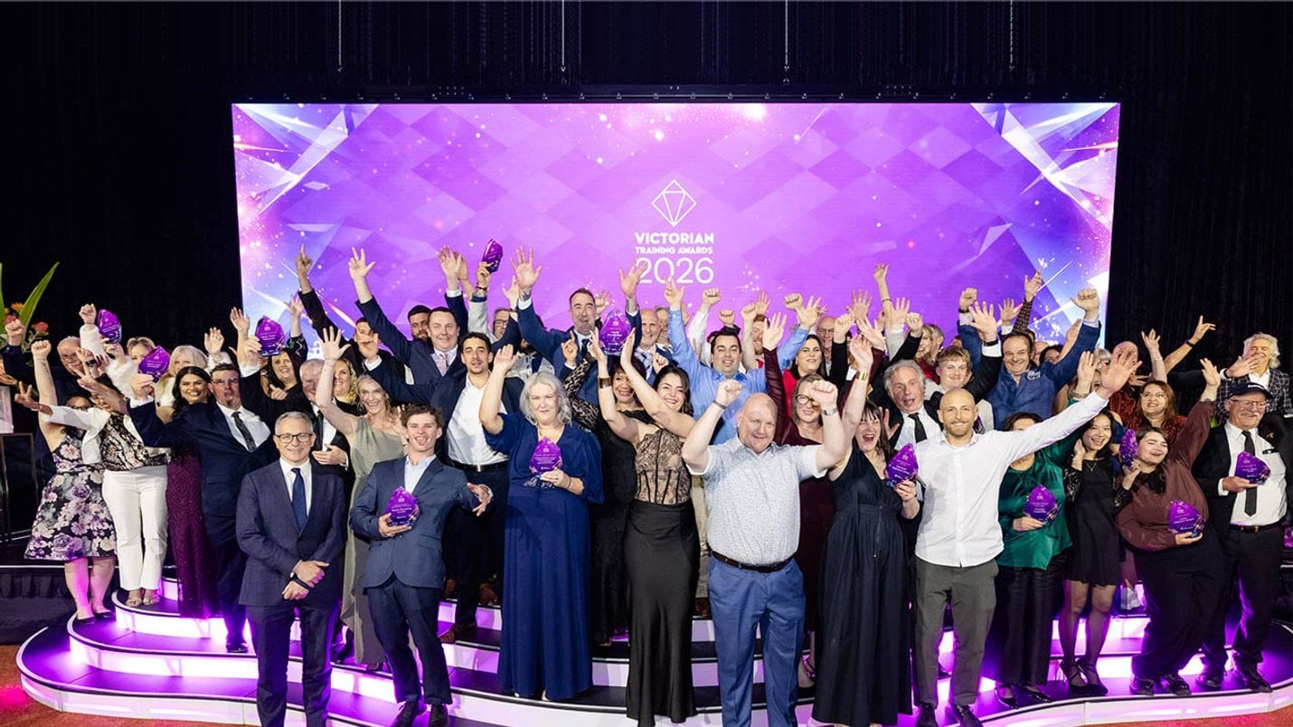 2026 Victorian Training Awards gala event