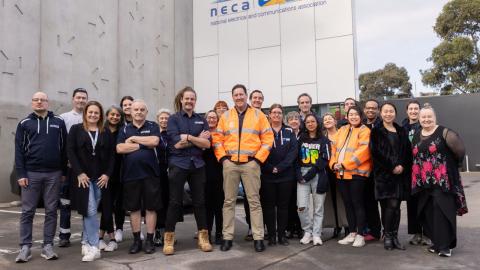 NECA Education & Careers - Victorian Training Awards 2025 finalist - Employer Award for Apprenticeship Development
