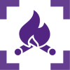 Icon of campfire